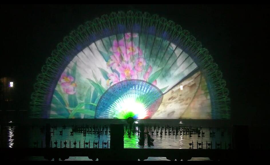 大型水幕电影
