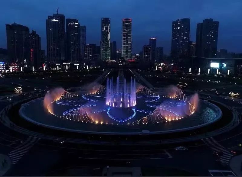 辽宁广场音乐喷泉工程