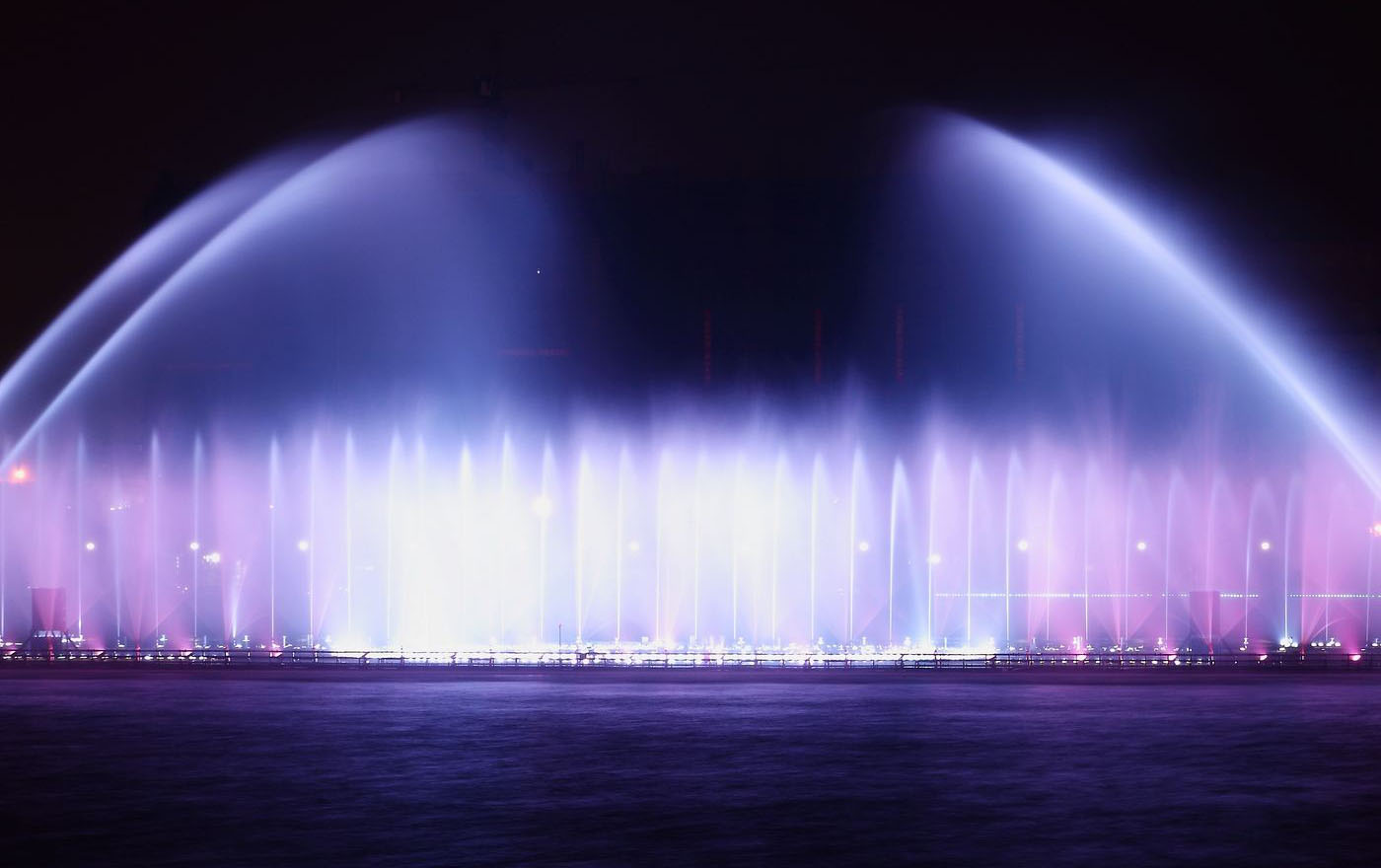 长春市市百花园音乐喷泉